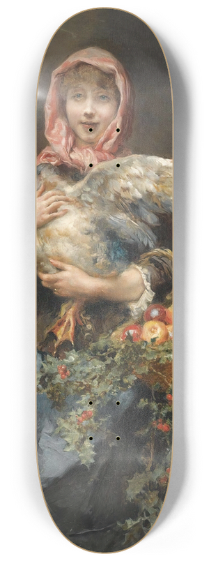 Daniel Hernndez Morillo - Muchacha Conpato (Theduck Girl) 8.25 inch art skate deck