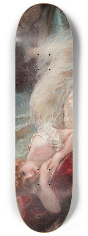 Daniel Hernndez Morillo - Perezosa (Idle Woman) 8.25 inch art skate deck