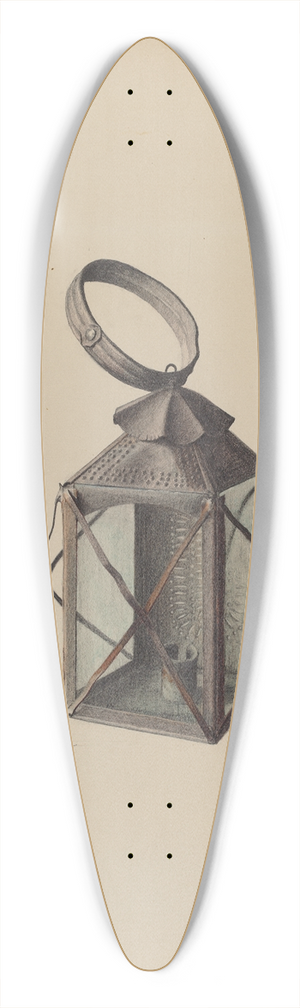 Roy Weber - Lantern 39.3 inch art pintail longboard deck