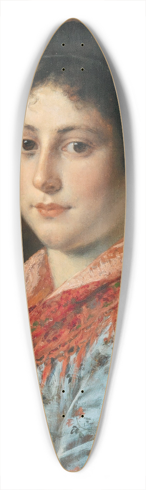 Rudolf Epp - Dirndl 39.3 inch art pintail longboard deck