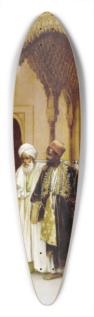 Rudolf Ernst - After Prayers 39.3 inch art pintail longboard deck