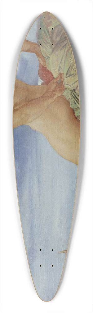 Rudolf Jettmar - The four seasons: Summer 39.3 inch art pintail longboard deck