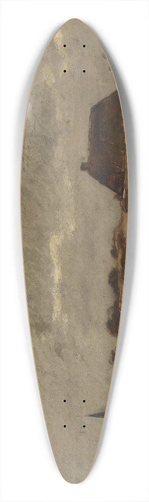 Rudolf Ribarz - Abendstimmung in Westerland 39.3 inch art pintail longboard deck