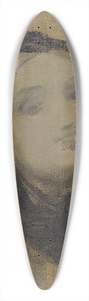 Rudolf Schick - Portrait of Margaretha Antoinette Mhly-Schermar 39.3 inch art pintail longboard deck