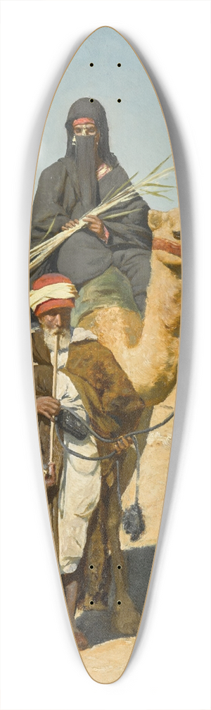 Rudolf Swoboda - The Trusted Guide 39.3 inch art pintail longboard deck