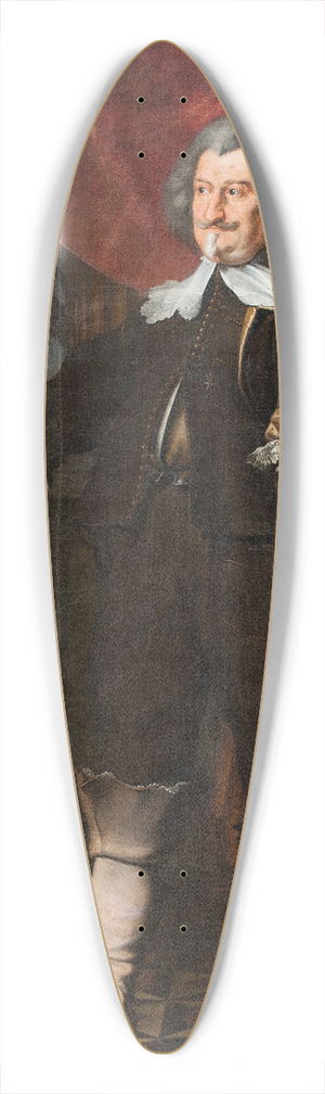 Rudolf von Colloredo - Frans Luyckx 39.3 inch art pintail longboard deck