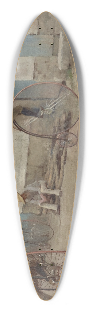 Ruger Donoho - The Mount 39.3 inch art pintail longboard deck