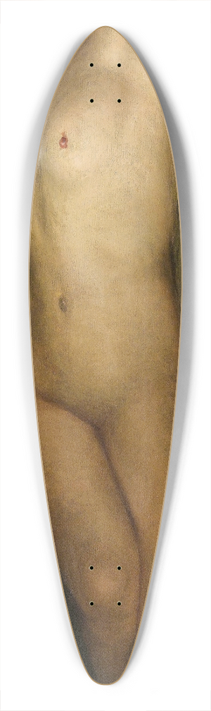 Ruggero Panerai - Liegender Frauenakt 39.3 inch art pintail longboard deck