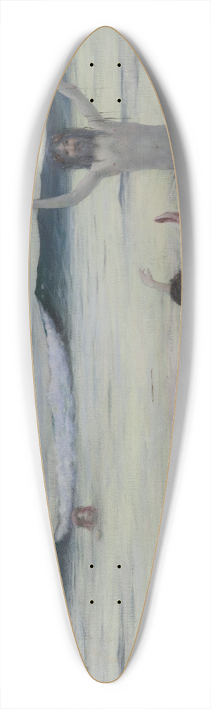 Rupert Bunny - Tritons 39.3 inch art pintail longboard deck
