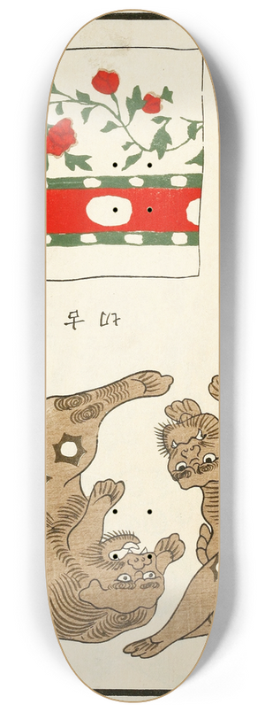 A. F. Stoddard & Company - Chinese prints pl.51 8.25 inch art skate deck
