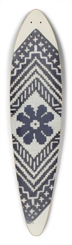 Ruth M. Barnes - Coverlet 39.3 inch art pintail longboard deck