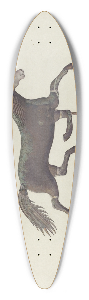 Sadie Berman - Weather Vane  Horse 39.3 inch art pintail longboard deck