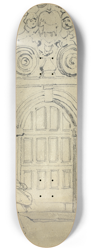 Daniel Maclise - In the Town Hall 8.25 inch art skate deck