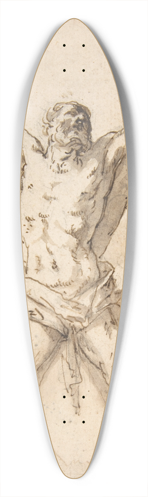 Salvator Rosa - Martyrdom of St. Andrew 161573 39.3 inch art pintail longboard deck Salvator Rosa - Martyrdom of St. Andrew 161573 39.3 inch art pintail longboard deck