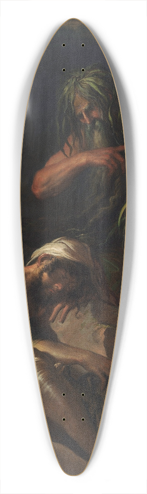 Salvator Rosa - The Dream of Aeneas 39.3 inch art pintail longboard deck