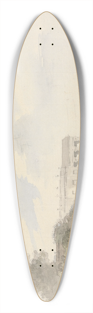 Samuel Davis - At Haughley 39.3 inch art pintail longboard deck Samuel Davis - At Haughley 39.3 inch art pintail longboard deck