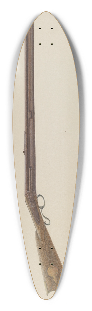 Samuel Faigin - Gun 39.3 inch art pintail longboard deck