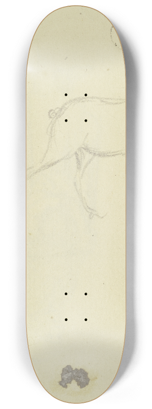 Daniel Nikolaus Chodowiecki - Deer 8.25 inch art skate deck