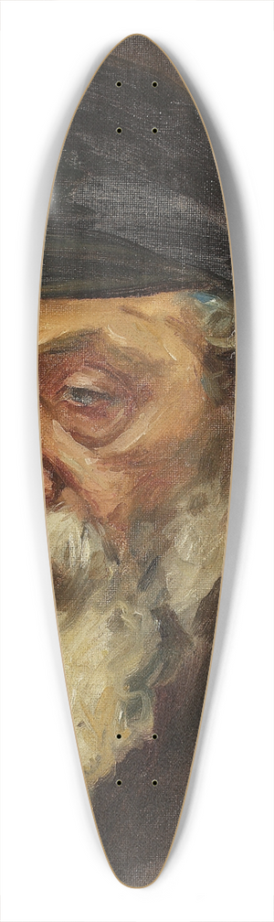Samuel Hirszenberg - Head of a Jew 39.3 inch art pintail longboard deck Samuel Hirszenberg - Head of a Jew 39.3 inch art pintail longboard deck