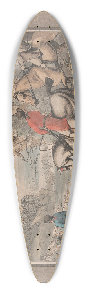 Samuel Howitt - Into the perilous flood 39.3 inch art pintail longboard deck Samuel Howitt - Into the perilous flood 39.3 inch art pintail longboard deck