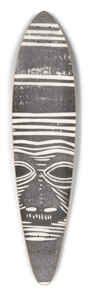 Samuel Jessurun de Mesquita - Fantasie; kop 39.3 inch art pintail longboard deck