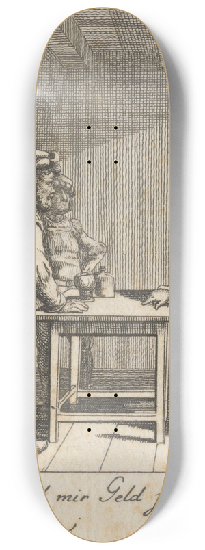 Daniel Nikolaus Chodowiecki - Henry IV, Part I, Act III, Scene III 8.25 inch art skate deck Daniel Nikolaus Chodowiecki - Henry IV, Part I, Act III, Scene III 8.25 inch art skate deck