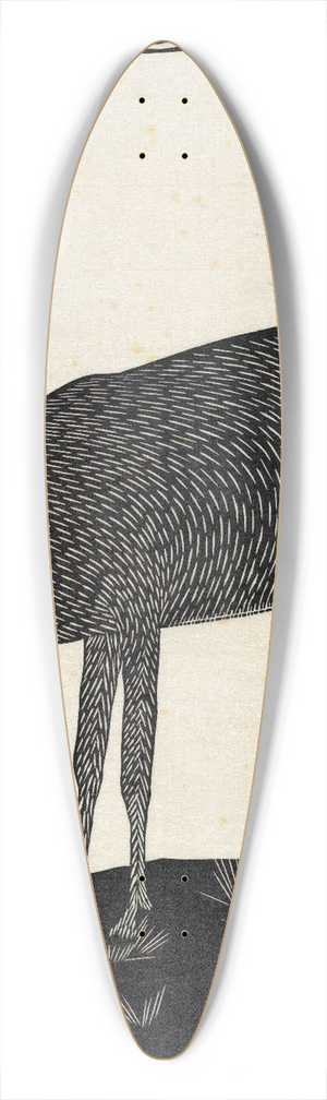 Samuel Jessurun de Mesquita - Markhorgeit 39.3 inch art pintail longboard deck