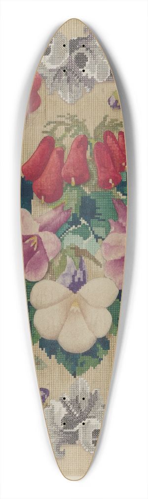 Samuel O. Klein - Chair Seat 39.3 inch art pintail longboard deck