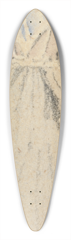 Samuel Prout - A Peasant Woman, Standing, Seen From Behind 39.3 inch art pintail longboard deck
