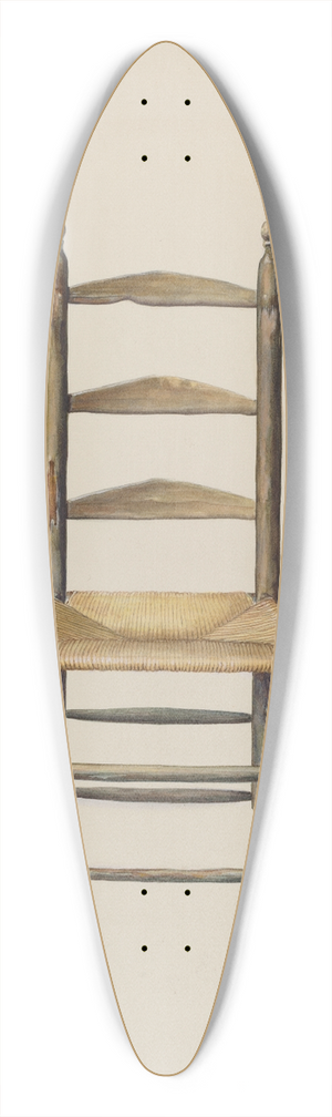 Samuel W. Ford - Pennsylvania Ladder Back Chair 39.3 inch art pintail longboard deck