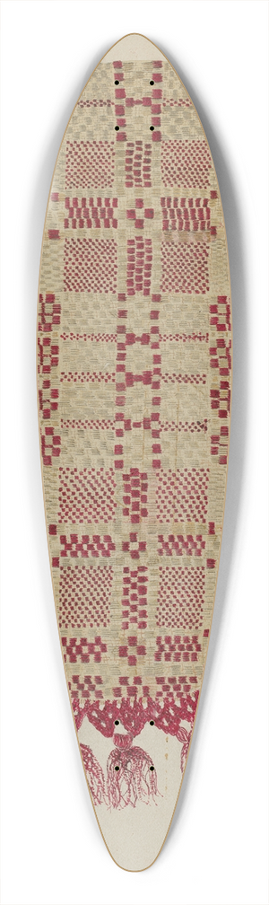 Sarah F. Williams - Coverlet 39.3 inch art pintail longboard deck