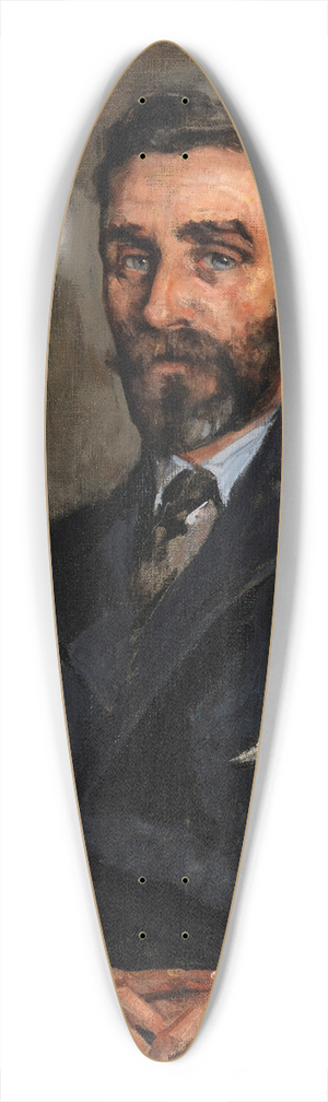 Sarah Henrietta Purser - Portrait of Roger Casement, (1864-1916), Patriot and Revolutionary 39.3 inch art pintail longboard deck