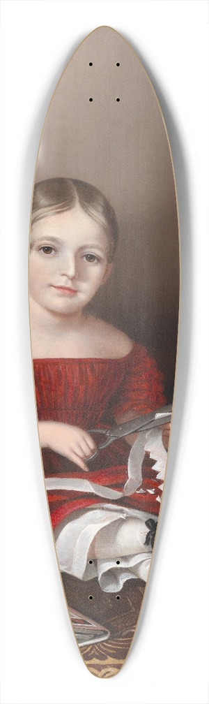 Sarah Miriam Peale - Mary Leypold Griffith (1838  1841) 39.3 inch art pintail longboard deck