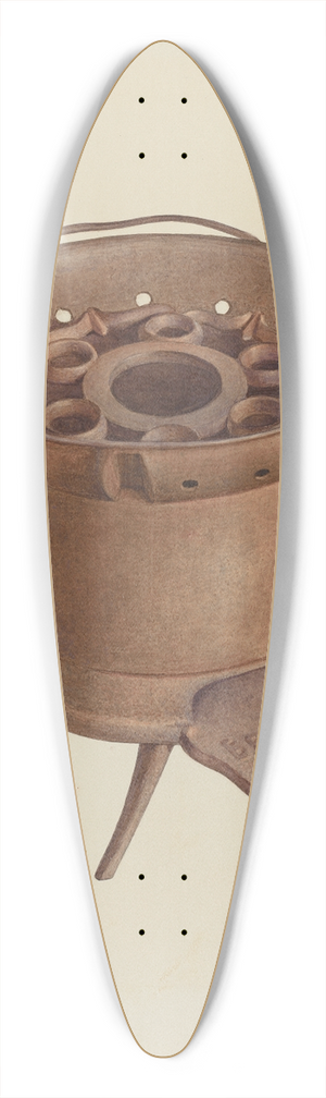 Sarkis Erganian - Brazier 39.3 inch art pintail longboard deck