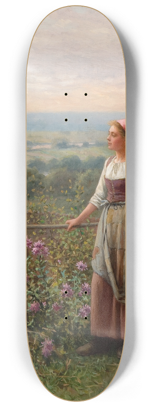 Daniel Ridgway Knight - Evening at Chantemesle 8.25 inch art skate deck