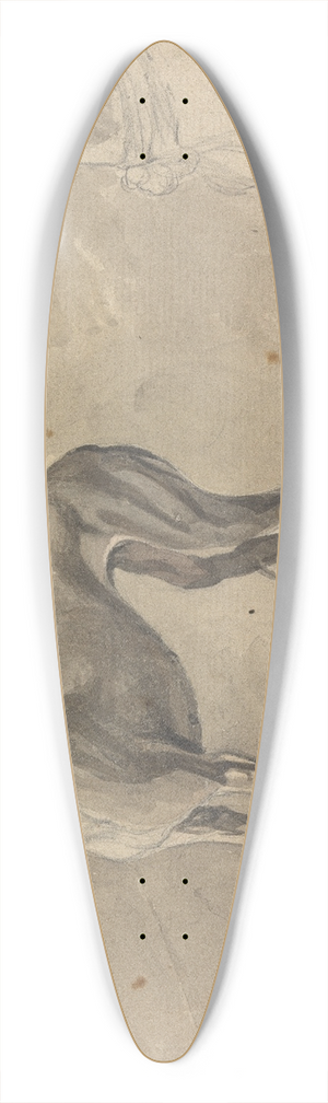 Sawrey Gilpin - A Greyhound 39.3 inch art pintail longboard deck
