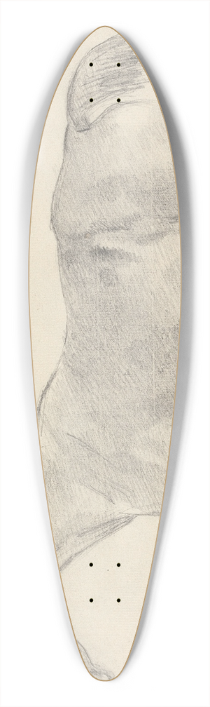 Sawrey Gilpin - A Horse, Facing Left 39.3 inch art pintail longboard deck