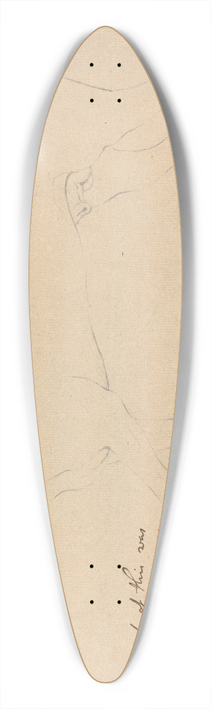 Sawrey Gilpin - A Perfect Horse 39.3 inch art pintail longboard deck
