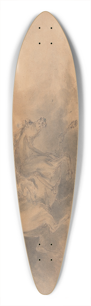 Sawrey Gilpin - Death on a Pale Horse 39.3 inch art pintail longboard deck