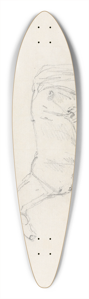 Sawrey Gilpin - Horse 39.3 inch art pintail longboard deck