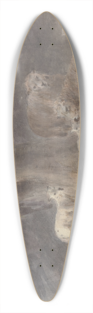 Sawrey Gilpin - Sheep under a tree 39.3 inch art pintail longboard deck