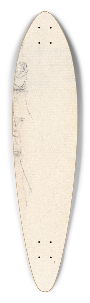 Sawrey Gilpin - Studies of a Cattle 39.3 inch art pintail longboard deck