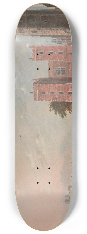 Daniel Turner - Lambeth Palace from the West 8.25 inch art skate deck Daniel Turner - Lambeth Palace from the West 8.25 inch art skate deck