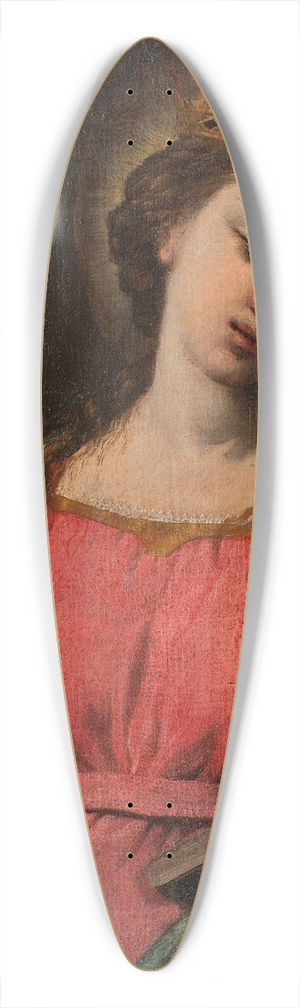 Scarsellino - Female Saint 39.3 inch art pintail longboard deck