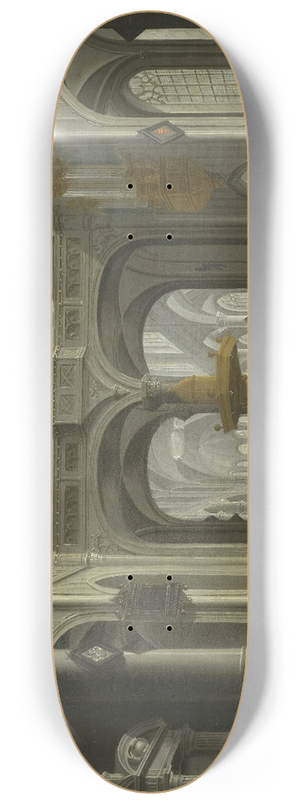 Danil de Blieck - Church Interior 8.25 inch art skate deck