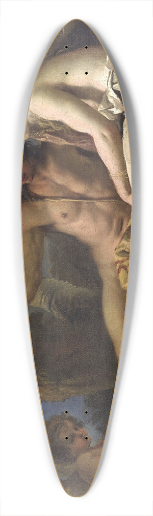 Sebastiano Ricci - Angelica and Medoro 39.3 inch art pintail longboard deck