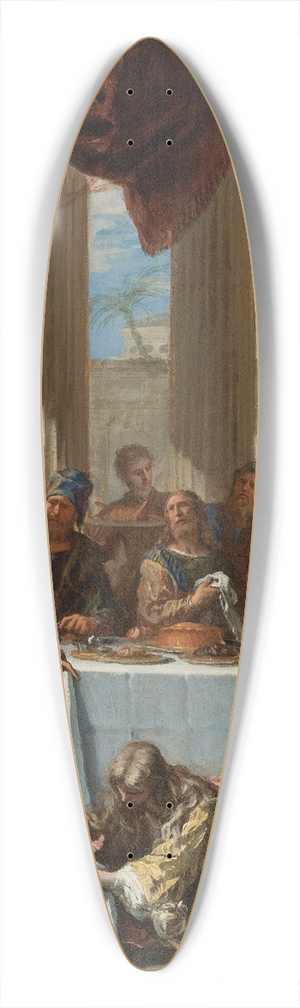 Sebastiano Ricci - Christ In The House Of Simon 39.3 inch art pintail longboard deck