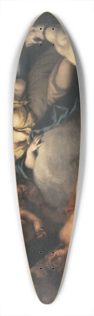 Sebastiano Ricci - Diana and Endymion 39.3 inch art pintail longboard deck