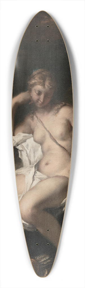 Sebastiano Ricci - Diana and Her Dog 39.3 inch art pintail longboard deck