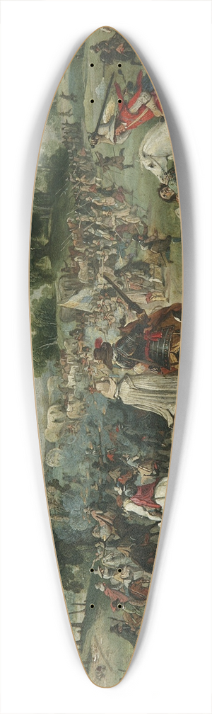 Sebastian Vrancx - Attack on a convoy 39.3 inch art pintail longboard deck